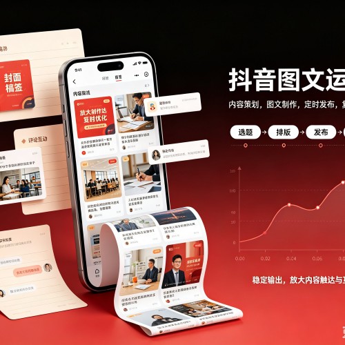 克山抖音图文代运营服务